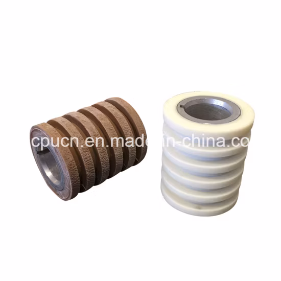 Rullo tampone in gomma PU con durezza personalizzata per nastro trasportatore